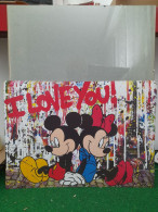 Mickey Et Minnie Love - Affiche Poster - Other & Unclassified