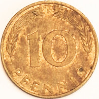Germany Federal Republic - 10 Pfennig 1976 F, KM# 108 (#4652) - 10 Pfennig