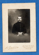 Photographie D' Un Militaire  Du 3eme Regiment ? Photographie Grossin Paris ( Format 10,cm X 14,5cm ) - Krieg, Militär