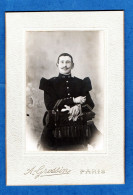 Photographie D' Un Militaire  Du 119eme Regiment ? Photographie Grossin Paris ( Format 10,cm X 14,5cm ) - Krieg, Militär