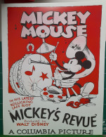 Mickey Mousse - Affiche Poster - Autres & Non Classés
