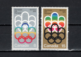 Canada 1973 Olympic Games Montreal Set Of 2 MNH - Summer 1976: Montreal