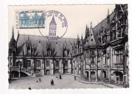 Carte Postale Premier Jour Palais De Justice De Rouen 1975 Normandie Seine Maritime - 1970-1979