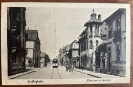 Schiltigheim - Bischweilerstrasse - Animée - Tramway - Verlag Von R. Retmann, Schiltigheim - Schiltigheim