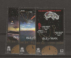 1999 MNH Isle Of Man Mi 843-45 Postfris** - Isla De Man
