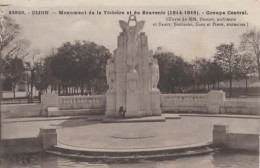 DIJON, MONUMENT DE LA VICTOIRE ET DU SOUVENIR 1914-1918 GROUPE CENTRAL LA FONTAINE ST GOND REF 16383 - Monuments Aux Morts