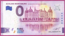 0-Euro XELD 2023-3 SCHLOSS MORITZBURG - EIN MÄRCHENSCHLOSS UND SEINE SCHÄTZE - Essais Privés / Non-officiels