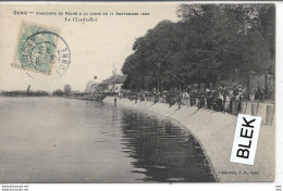 89 . Yonne :  Sens Concours De Peche    Du 17 Septembre 1905 . Le Clos Le Roi . . - Sens