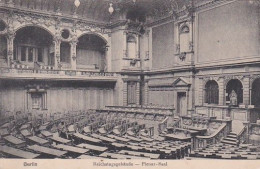 1850	498	Berlin, Reichstagsgebaude Plenar Saal (poststempel 1913)(sehe Ecken) - Autres & Non Classés