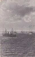 1850	461	Hohenzollern Mit Depeschenboot Vor Cuxhaven (poststempel 1905)(sehe Ecken Und Kanten) - Cuxhaven