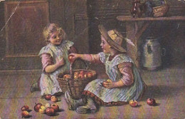 1850	456	Meisjes Spelen Met Appels (diverse Gebreken)					 - Scènes & Paysages