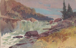 1850	455	Waterval (achterkant Is Aan Het Loslaten) - Paintings