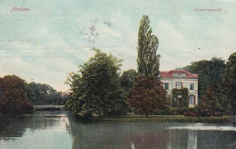 1850	332	Arnhem, Lauwersgracht (poststempel 1908)(zie Hoeken En Randen) - Arnhem
