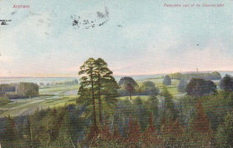 1850	329	Arnhem, Panorama V.d Steenentafel Gezien (poststempel 1908)(zie Hoeken) - Arnhem