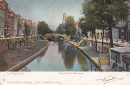 1850	166	Utrecht, Oude Gracht Geertebrug (poststempel 1904) - Utrecht