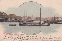 1850	149	Rotterdam, Spoorbrug Over De Maas (in De Hoeken Een Minuscule Vouw) - Rotterdam