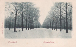 1850	97	Amsterdam, Vondelpark In De Sneeuw (rond 1900) - Amsterdam