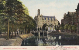 1850	86	Amsterdam, American Hotel (poststempel 1906) - Amsterdam
