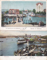 1850	34	Rotterdam, De Spoorbrug Over Den Wijnhaven – Oude Hoofd (2 Kaarten) (zie Hoeken) - Rotterdam