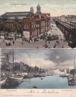 1850	32	Rotterdam, Beurs – Leuvenhaven (2 Kaarten)(zie Hoeken) - Rotterdam