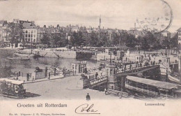 1850	30	Rotterdam, Leeuwenbrug (poststempel 1904)(minuscule Vouwen In De Hoeken) - Rotterdam