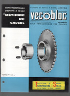 Ivry (94) , Catalogue Pièces Mécanique  VECOBLOC Pignons Et Roues   (CAT7209) - Publicités