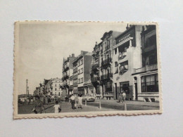 Carte Postale Ancienne (1956) Heist Digue (côté Ouest) - Zeedijk (Westkant) - Heist