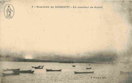 Djibouti - Coucher De Soleil - CPA - Voir Scans Recto-Verso - Djibouti