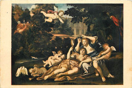 Art - Peinture - Domenico Zampieri - Renaud Et Armide - CPM - Voir Scans Recto-Verso - Paintings