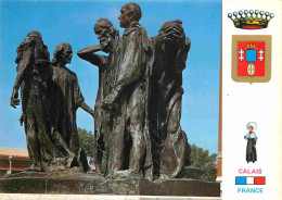 62 - Calais - Les Bourgeois De Calais De Rodin - Art Sculpture - CPM - Voir Scans Recto-Verso - Calais