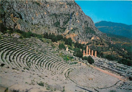 Grèce - Delphes - Delphi - Le Théâtre Et Le Temple D' Apollon - Carte Neuve - CPM - Voir Scans Recto-Verso - Grèce