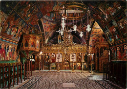 Grèce - Ile De Rhodes - Rodos - Lindos - Eglise Bysantine De La Vierge - Art Religieux - Carte Neuve - CPM - Voir Scans  - Griechenland