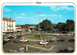 47 - Agen - Place De La Porte Du Pin - Automobiles - CPM - Voir Scans Recto-Verso - Agen
