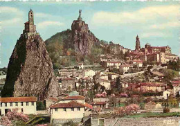 43 - Le Puy En Velay - Vue Générale - Rocher D'Aiguilhe - Chapelle Saint Michel - Rocher Corneille - Statue De Notre-Dam - Le Puy En Velay