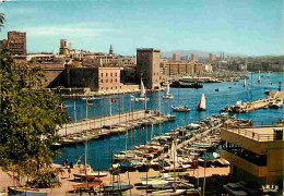 13 - Marseille - Le Vieux Port Vu Du Pharo - Bateaux - CPM - Voir Scans Recto-Verso - Oude Haven (Vieux Port), Saint Victor, De Panier