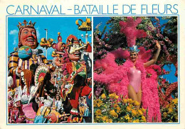 06 - Nice - Carnaval De Nice - Bataille De Fleurs - Multivues - CPM - Voir Scans Recto-Verso - Carnevale