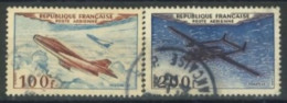 FRANCE - 1954 - AIR PLANES STAMPS SET OF 2, USED - Used Stamps