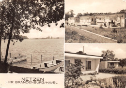 Netzen (Kreis Brandenburg/Havel) Wohnhäuser Boote Glca.1970 #168.620 - Autres & Non Classés