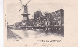 1854	115	Rotterdam, Groeten Uit Rotterdam… Coolvest (poststempel 1901) - Rotterdam
