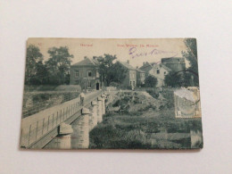 Carte Postale Ancienne Herstal Pont Willem Île Monçin - Herstal
