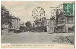 Montmorency (95) Place De La Gare , Envoyée En 1924 - Montmorency