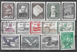Österreich - Selt./gest. Bessere Ausgaben Aus 1950/55! - Used Stamps