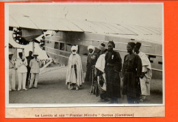 CAMEROUN : Le Lamido Et Son" Premier Ministre " Garoua (cameroun) (avion) (non écrite, Photo) - Kamerun