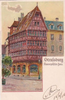 1859	54	Strassburg, Hammerzellsches Haus (obliteré 1904)(des Bords Coupée) - Strasbourg