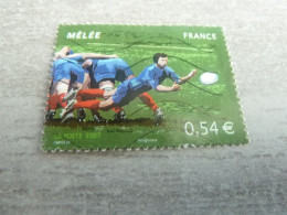 Coupe Du Monde De Rugby - La Mélée - 0.54 € - Yt 4063 - Multicolore - Oblitéré - Année 2007 - - Rugby