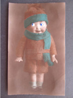 AK Humor Puppe Doll  Mechanical Postcard Eyes  // P8938 - Humor
