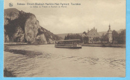 Dinant-Waulsort-Hastière-Heer-Agimont-Le Bateau-touristes Au Prieuré Et Rochers De Moniat-Anseremme+/-1928(voir Notice ) - Dinant