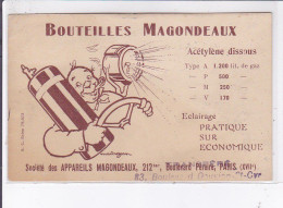 PUBLICITE : Bouteilles Magondeaux - Boulevard Pereire à Paris (illustrée Par Maitrejean) - Très Bon état - Advertising