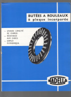 Rueil Malmaison (92), Catalogue Pièces Mécanique NADELLA  Butées à Rouleaux   (CAT7215) - Werbung