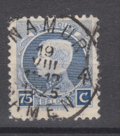 COB 213 Oblitération Centrale NAMUR 4 - 1921-1925 Kleine Montenez